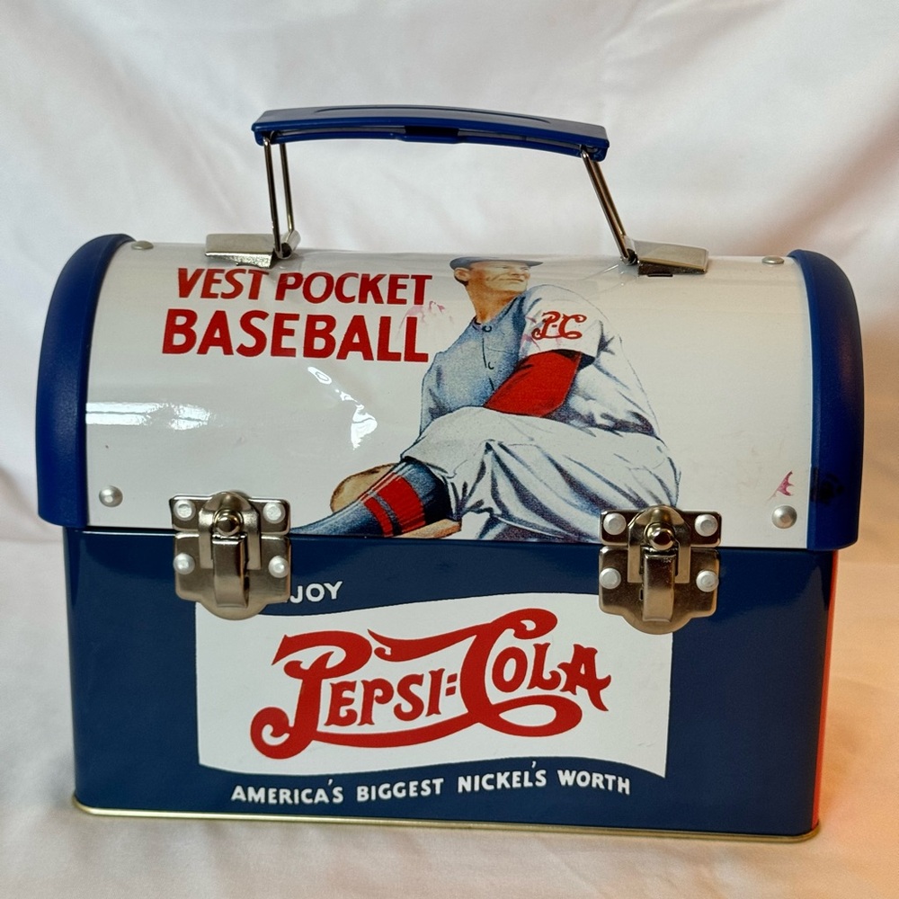 Pepsi Blue and White Vintage Lunchbox